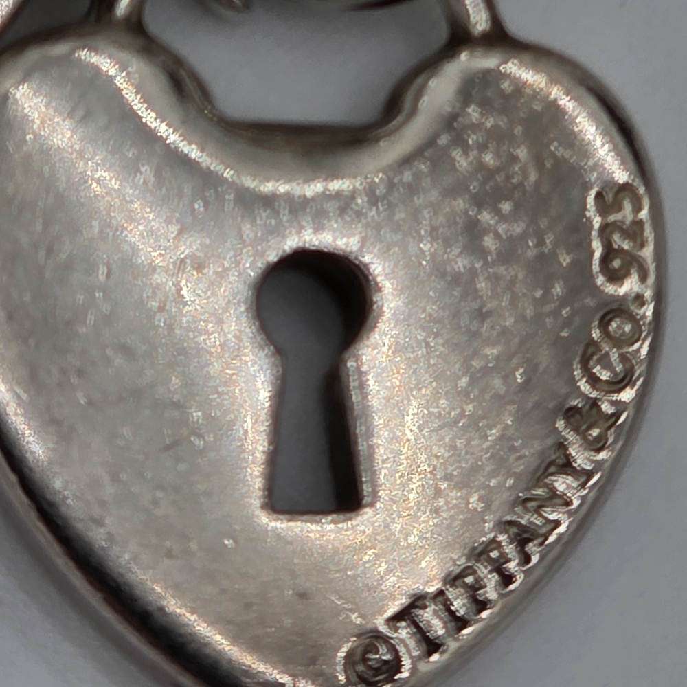 Tiffany & Co. Silver Heart Tag Necklace With Extra Charm 20in - Picture 5 of 8